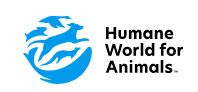 silhouettes of a dog, cat, ferret, fish, and bird in blue circle 