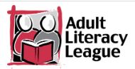 Adult Literacy League logo