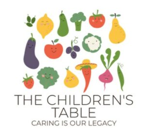 The Children's Table logo. Text reads: The Children's Table Caring is Our Legacy."